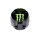 CAP-648MB-5-MG / Monster Energy Gloss Black Snap In Center Cap