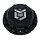 CAP-655BM-6-DB / DropStars Gloss Black Bolt-On Center Cap