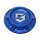 CAP-6C-BL21 / Gear Offroad Gloss Blue Bolt On Center Cap