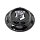CAP-6C2-B19 / Gear Alloy Gloss Black 6 Lug Bolt-On Center Cap