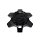CAP-6H-BB24 / Gear Alloy Gloss Black Snap In Center Cap