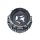 CAP-6LP-M20 / Gear Alloy Satin Black 6 Lug Snap-In Center Cap