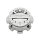 CAP-711C-8 / Gear Alloy Chrome Bolt-On Center Cap