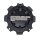 CAP-715B-8 / Gear Alloy Satin Black Bolt-on Center Cap