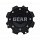 CAP-727B-8 / Gear Alloy Satin Black Bolt-On 8-Lug Center Cap