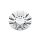 CAP-776C / Pacer 776C Silhouette Chrome Bolt On Center Cap