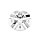 CAP-778CR / Pacer 778C Tailspin Chrome Bolt On Center Cap