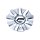 CAP-789MS / Pacer 789MS Machined and Silver Bolt On Center Cap