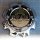 CAP-8L-C14-GC / Gear Alloy Chrome with Brushed Gear Logo and Gold Cogs Bolt-On Center Cap