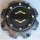 CAP-8L-M14-GC / Gear Alloy Satin black with gold cogs Bolt-On Center Cap