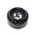 CAP-8L-M20 / Gear Alloy Satin Black Center Cap