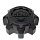 CAP-8LT-B17 / Gear Alloy Tall Gloss Black With Satin Black Overlay Bolt-On Center Cap