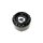 CAP-8LT-M20 / Gear Alloy Tall Satin Black Snap On Center Cap