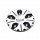 CAP-910MBF / Cruiser Alloy 910MB Attack Machined Black FWD Bolt On Center Cap