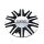 CAP-911MBR / Cruiser Alloy 911MB Slice Machined Black RWD Bolt On Center Cap