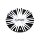 CAP-912MBF / Cruiser Alloy 912MB Shadow Machined Black FWD Bolt On Center Cap