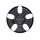CAP-CLH5-B20 / Center Line Gloss Black Snap-In Center Cap