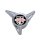 CAP-CLKO-AR / Center Line Anthracite Snap-In Spinner Center Cap