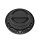 CAP-CLM6X-CL / Center Line Matte Black Bolt On Center Cap