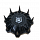 CAP-DS-B18-SPIKE / DropStars Gloss Black Bolt-On Center Cap