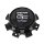 CAP-FG-8B-GF / Gear Alloy Gloss Black Bolt In Center Cap