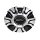 CAP-MC4-MB24 / Motiv Machined & Gloss Black Bolt On Center Cap