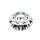 CAP-MT6-C19 / Motiv Offroad Chrome Bolt-On Center Cap