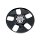 CAP-ST4B-5 / Center Line Gloss Black Snap-In Center Cap