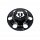 CAP-TIS-6H-B / TIS Gloss Black Bolt-On Center Cap