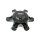 CAP-TIS-6H-BB21 / TIS Gloss Black Snap In Center Cap