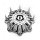 CAP-TIS-C18-SPIKE / TIS Chrome Bolt-On Spike Center Cap