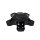 CAP-TIS-H-BB21 / TIS Gloss Black Snap-On Center Cap