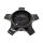 CAP-WX-5H-BB21 / Worx Alloy Gloss Black Snap On Center Cap
