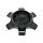 CAP-WX-6H-BB21 / Worx Alloy Gloss Black Snap On Center Cap