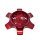 CAP-WX-6H-R21 / Worx Alloy Gloss Red Snap On Center Cap