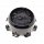 CAP-WX-8-BB21 / Worx Alloy Gloss Black Bolt On Center Cap