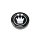 CAPLAD5 / Konig Gloss Black Snap-In Center Cap
