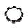 CAPSPC8165MB / Moto Metal Matte Black Spacer Cap for 8-Lug Application
