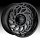 Center Line 846BM Quake Gloss Black Milled