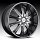 Cruiser Alloy 911MB Slice 911 Gloss Black Machined Custom Rims Wheels
