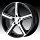 Diamo DI37 Karat Gloss Black w/ Machined Face Custom Rims Wheels