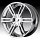 Diamo DI39 Karat Bright PVD Chrome Custom Rims Wheels