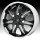 Dale Jr DJ381M 381 Hustler Gloss Black Machined Lip Custom Rims Wheels