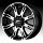Dale Jr DJ708 708 Ribelle Matte Black Machined Face Custom Rims Wheels