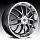DropStars DS41 641MB Gloss Black Machined Custom Rims Wheels