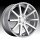 DropStars DS43 643MS Machined Silver Custom Rims Wheels
