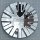 EF-607CF / Cruiser Alloy 607C Swagger Chrome FWD Center Cap / Discontinued