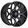 Edge Off Road 302BM Gloss Black Milled Custom Truck Wheels