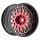 Fittipaldi Off Road FA07 Machied Red Black Custom Truck Wheels