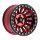 Fittipaldi Off Road FB152 Beadlock Red Custom Truck Wheels